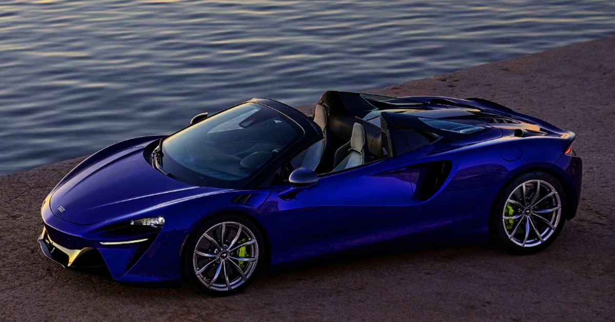 McLaren’s Convertible Supercar 700HP Artura Spider Stuns the Automotive World